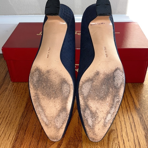 🆑 Salvatore Ferragamo Suede Pumps - Picture 5 of 15
